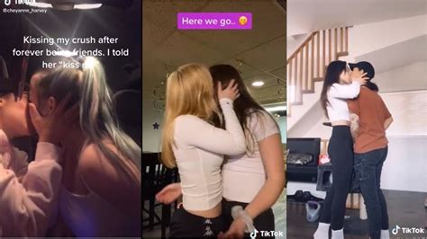 Lesbian Friends Kiss Porn Videos